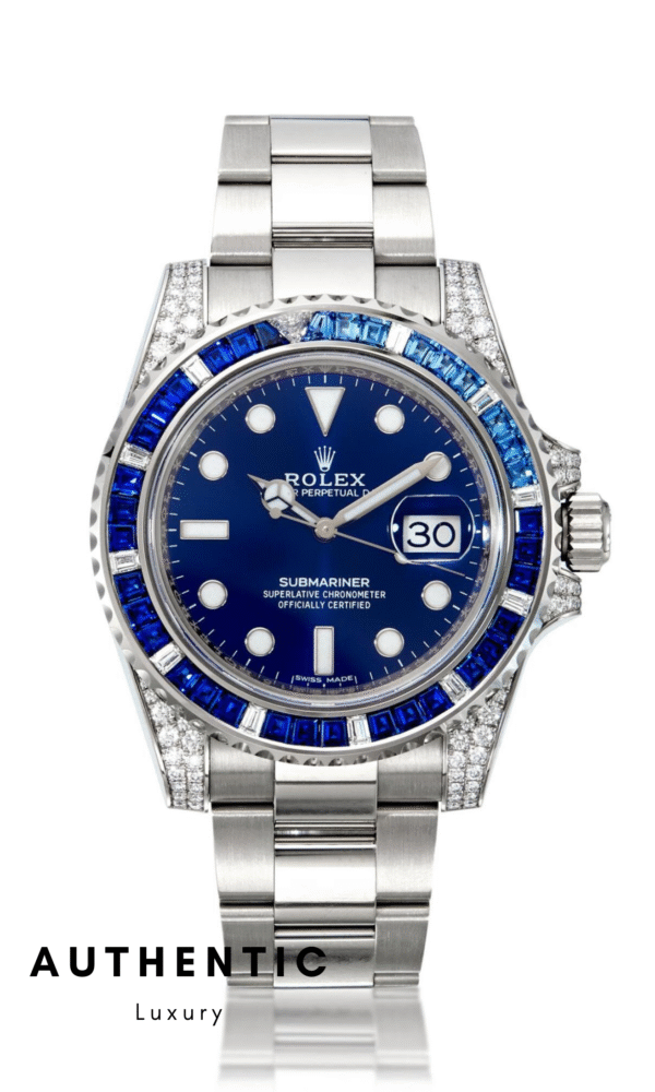 Đồng hồ Rolex Submariner Date ref. 116659 Vàng trắng SABR