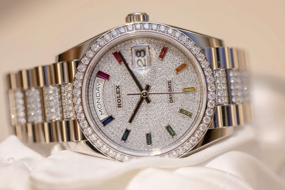 Rolex Day-Date 36 128345RBR Rainbow