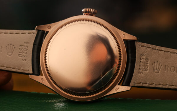 Đồng hồ Rolex Cellini Time 50505 Mặt số đen