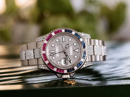 Đồng hồ Rolex GMT-Master II 116759SARU Vàng trắng 40mm