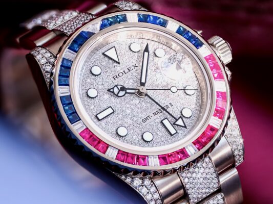 Đồng hồ Rolex GMT-Master II 116759SARU Vàng trắng 40mm