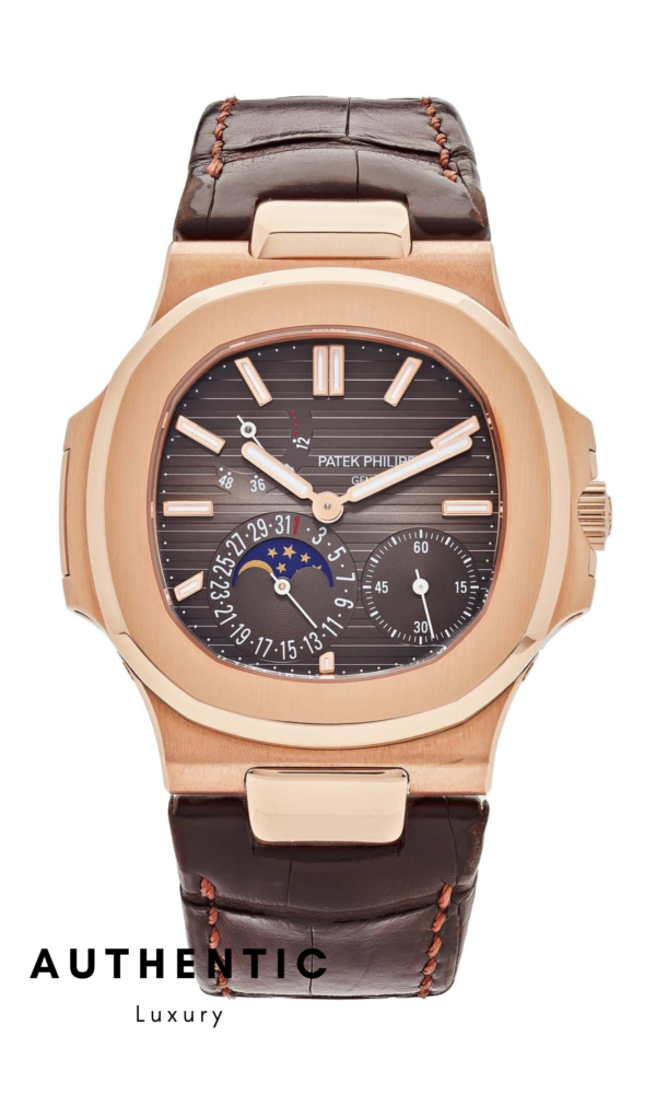 Đồng hồ Patek Philippe Nautilus 5712R Mặt nâu Dây da 42mm