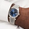 Đồng hồ Rolex Datejust 125234 xanh blue kim cương