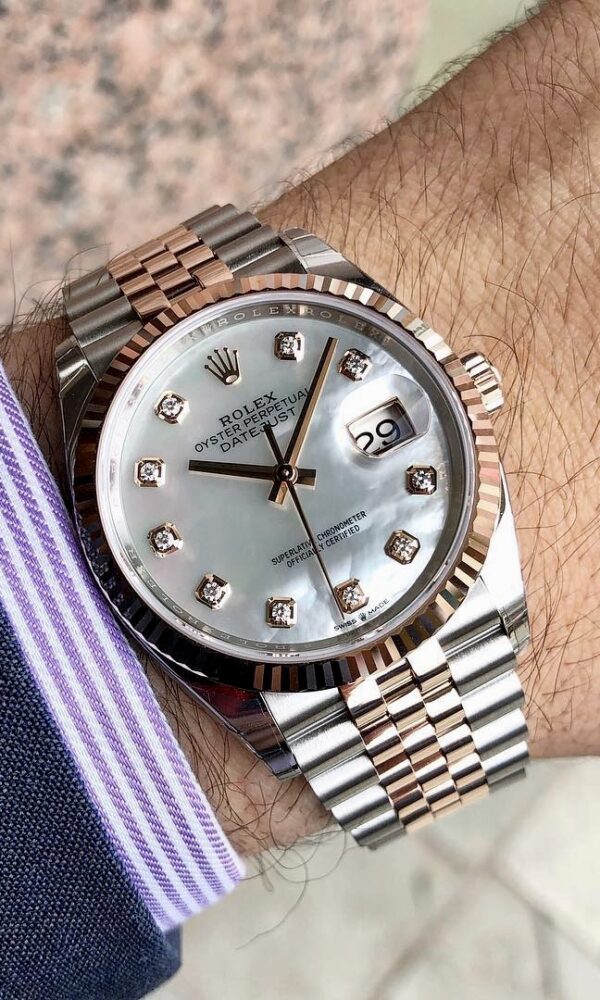 Đồng hồ Rolex Datejust 126231 Mặt Mop jubilee Authentic Luxury