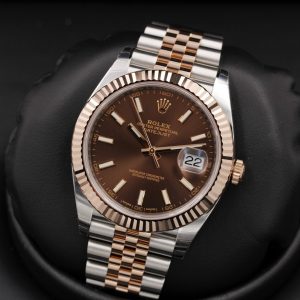 Đồng hồ Rolex Datejust 41 126331 Mặt số Chocolate Cọc quang