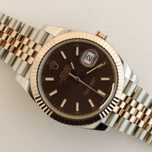 Đồng hồ Rolex Datejust 41 126331 Mặt số Chocolate Cọc quang