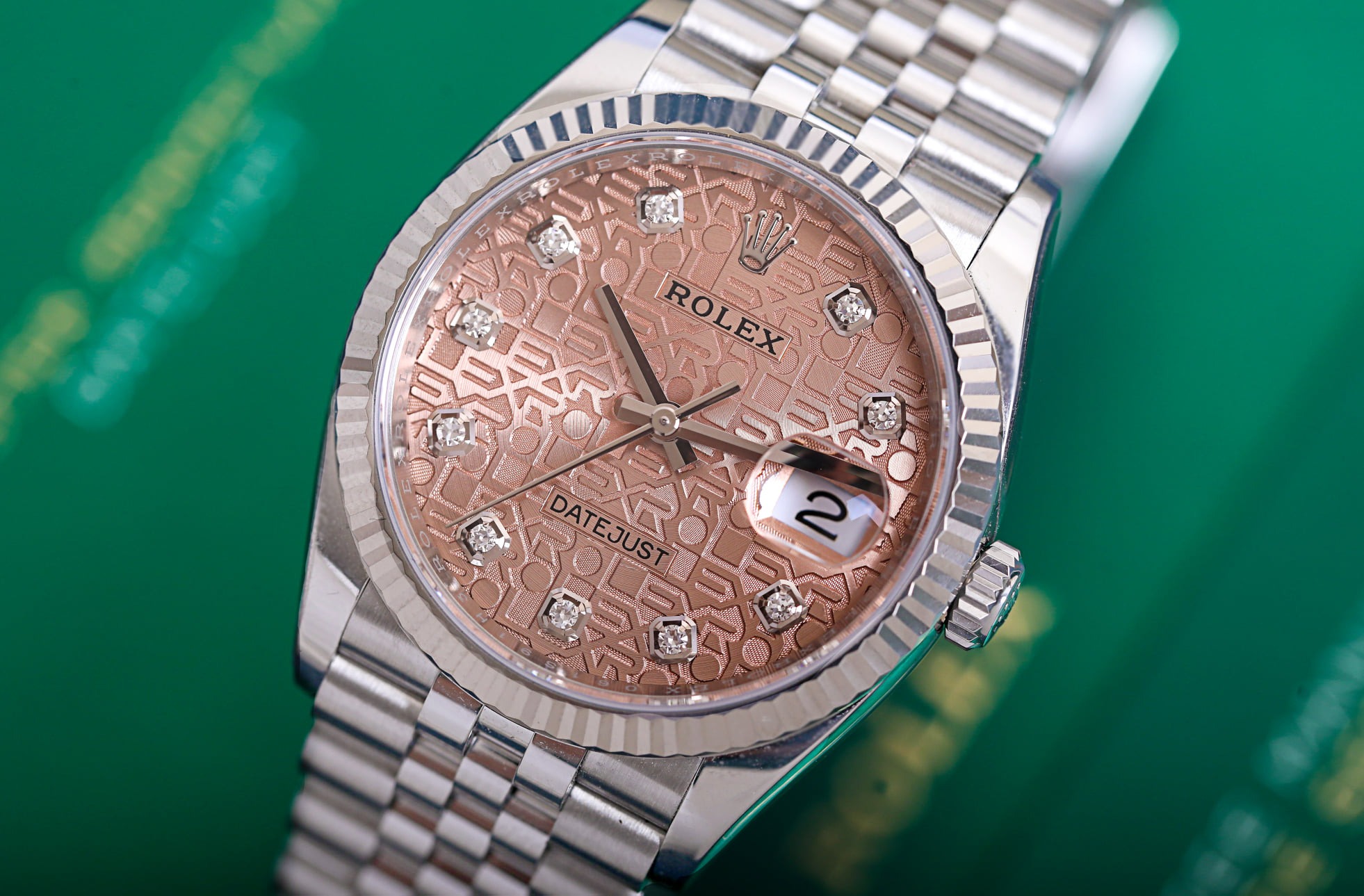 Đồng hồ Rolex Perpetual Datejust 126234 Jubilee Dial Diamonds
