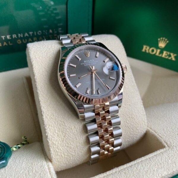 Đồng hồ Rolex Datejust 278271 Mặt Rhodium xám Cọc Quang 31mm