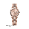 Đồng hồ Rolex Perpetual Lady-Datejust 279175 Mặt Sundust Kim cương sao