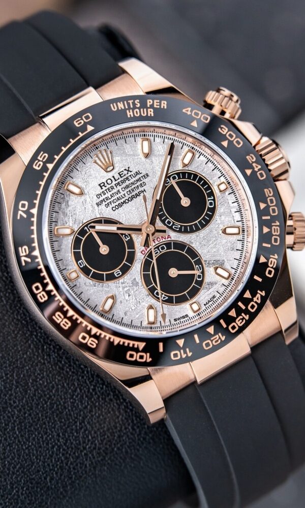 Đồng hồ Rolex Daytona 116515 Vàng Everose Mặt thiên thạch 40mm