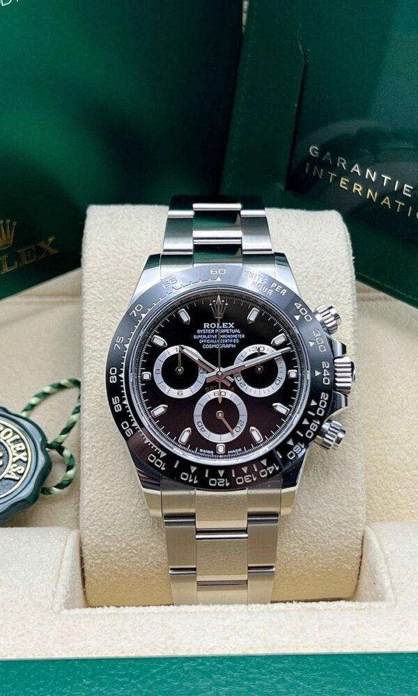 Đồng hồ Rolex Daytona 116500LN Thép Mặt đen 40mm
