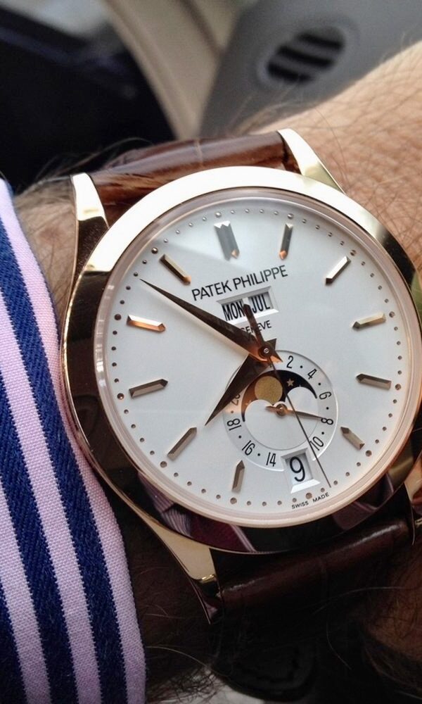 Đồng hồ Patek Philippe Complications 5396R Mặt trắng 38,5mm