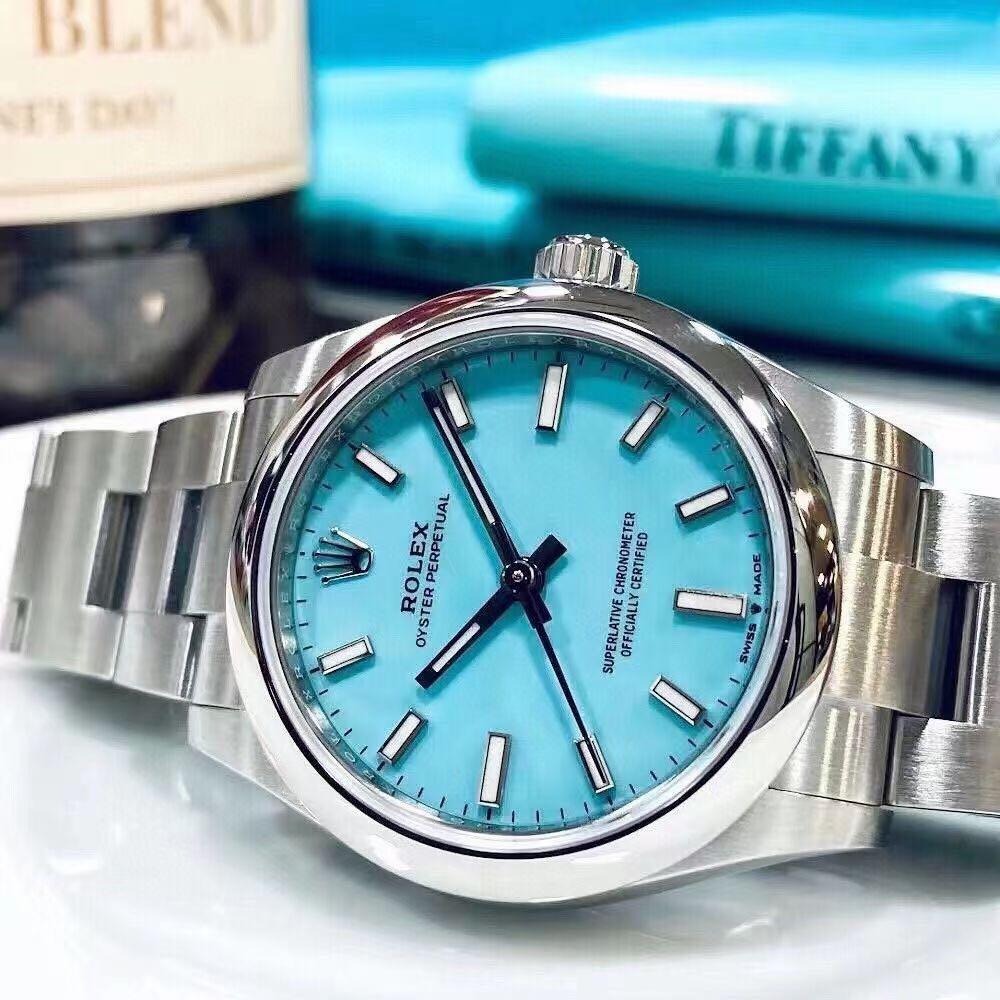 Đồng hồ Rolex Oyster Perpetual 36 126000-0006 Mặt Xanh Tiffany