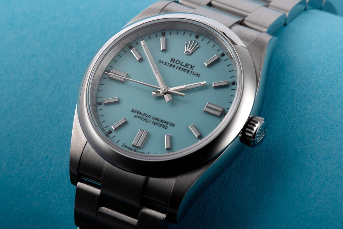 Đồng hồ Rolex Oyster Perpetual 36 126000-0006 Mặt Xanh Tiffany