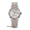 Đồng hồ Rolex Datejust 278271 Vàng/thép Mặt hoa bạc 31mm