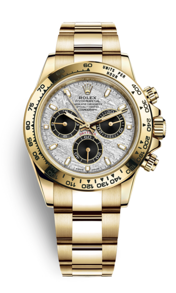 Đồng hồ Rolex Daytona 116508 Vàng vàng Mặt thiên thạch 40mm