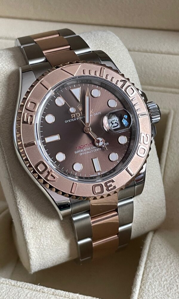 Đồng Hồ Rolex Yacht Master 268621 Mặt Số Chocolate 37mm