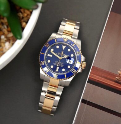 Đồng hồ Rolex Submariner 126613LN Vàng vàng/Thép Mặt xanh 41mm