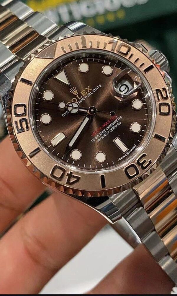 Đồng Hồ Rolex Yacht Master 268621 Mặt Số Chocolate 37mm