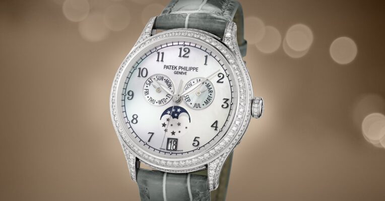 Đồng hồ Patek Philippe Complications 4947G-010 Mặt xà cừ 38mm