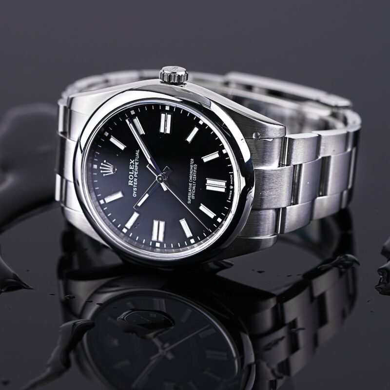 Đồng hồ Rolex Oyster Perpetual 124300 Mặt đen 41mm