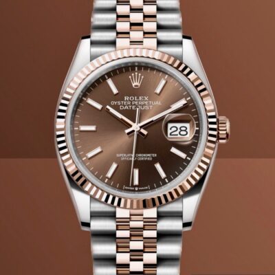 Đồng hồ Rolex Datejust 126231 Mặt Chocolate Cọc Quang 36mm