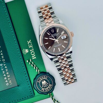 Đồng hồ Rolex Datejust 126231 Mặt Chocolate Cọc Quang 36mm