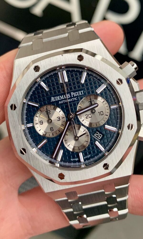 Đồng hồ Audemars Piguet Royal Oak Chronograph 26331ST.OO.1220ST.01 Mặt xanh 41mm
