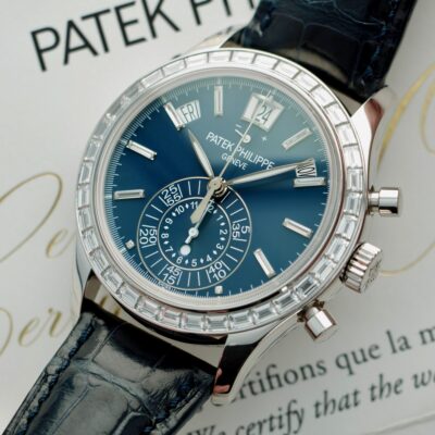 Đồng hồ Patek Philippe Complications 5961P-001 Mặt xanh 40,5mm