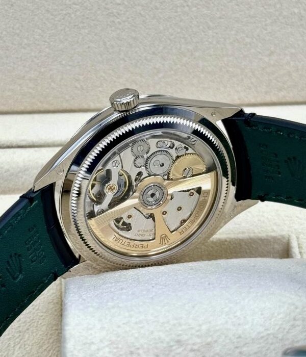 Đồng hồ Rolex Perpetual 1908 ref. 52509 Vàng trắng Mặt đen 39mm