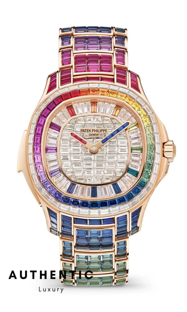 Đồng hồ Patek Philippe Aquanaut Luce 5260/1455R-001 Rainbow Haute Joaillerie 38.8 mm