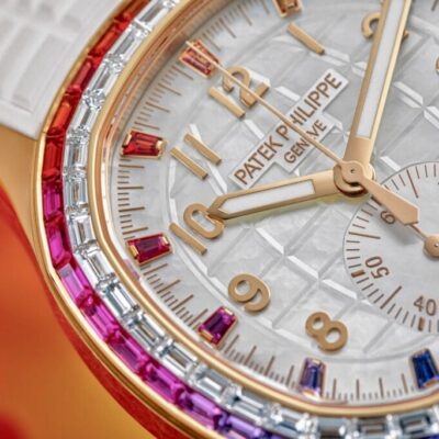 Đồng hồ Patek Philippe Aquanaut Luce “Rainbow” 7968/300R Mặt MOP 39,9mm