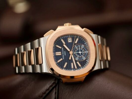 Đồng hồ Patek Philippe Nautilus 5980/1AR Mặt xanh blue 40,5mm