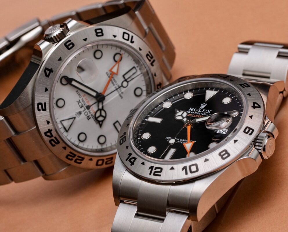 Đồng hồ Rolex Explorer II 226570 Thép Mặt Số Đen 42mm