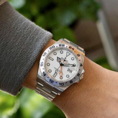Đồng hồ Rolex Explorer II 226570 Thép Mặt Số Trắng 42mm