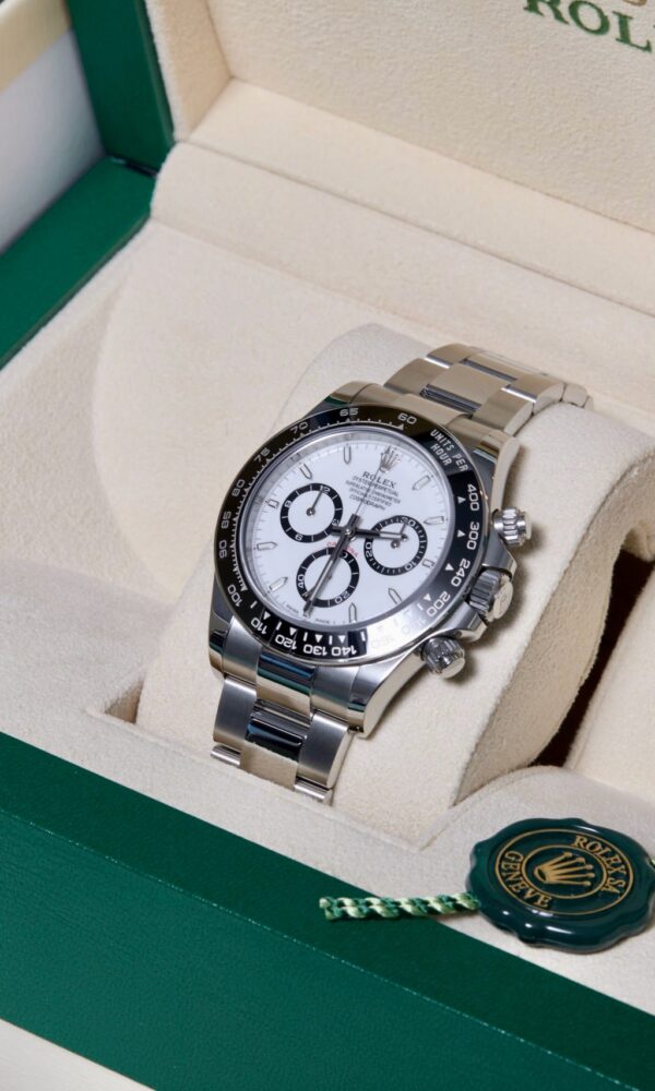 Đồng hồ Rolex Daytona 126500LN Thép Mặt trắng 40mm