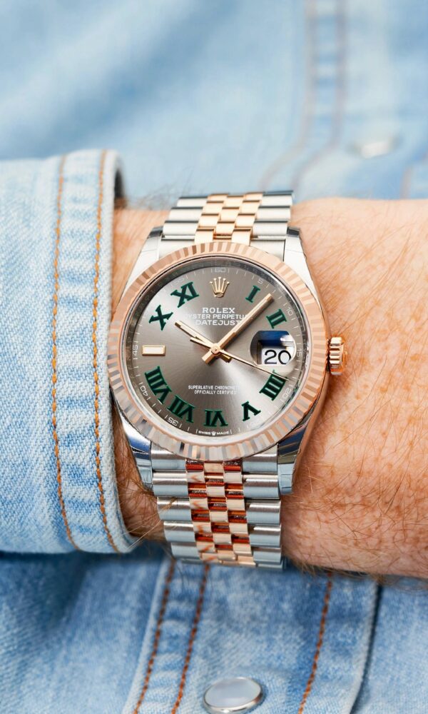 Đồng hồ Rolex Datejust 126231 Mặt Wimbledon 36mm