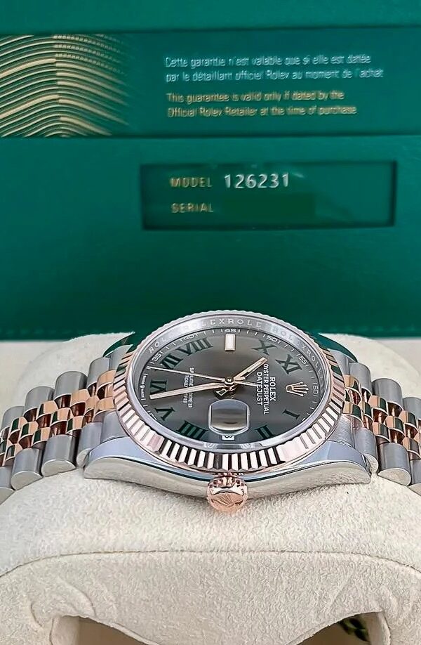 Đồng hồ Rolex Datejust 126231 Mặt Wimbledon 36mm