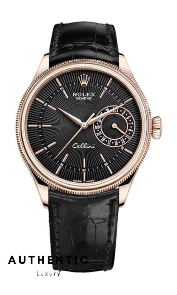 Đồng hồ Rolex Cellini Date 50515 Mặt đen 39mm