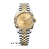 Đồng hồ Rolex Datejust 126333 Mặt Champagne Cọc quang 41mm