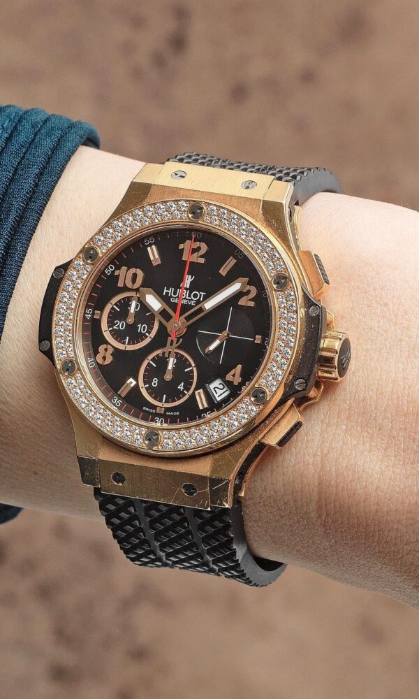 Đồng hồ Hublot Big Bang Chronograph 341.SX.7170.LR.1204 Vàng hồng 41mm
