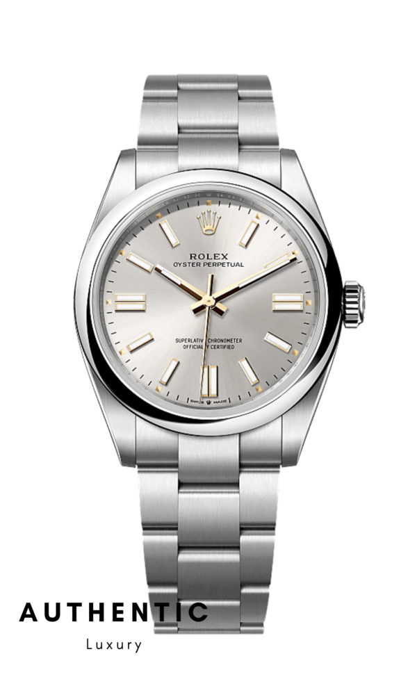 Đồng hồ Rolex Oyster Perpetual 134300 Thép Mặt số bạc 41mm