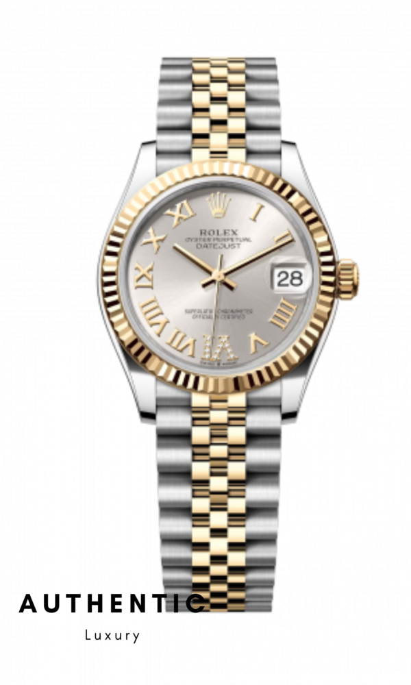 Đồng Hồ Rolex Datejust 278273 Vàng/thép Mặt Silver 31mm