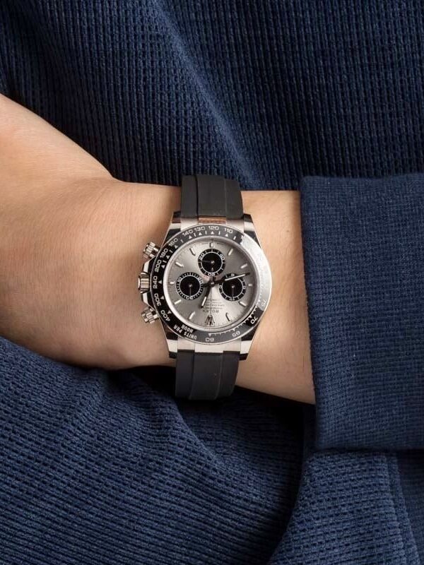 Đồng hồ Rolex Daytona 126519LN Vàng trắng Mặt xám 40mm