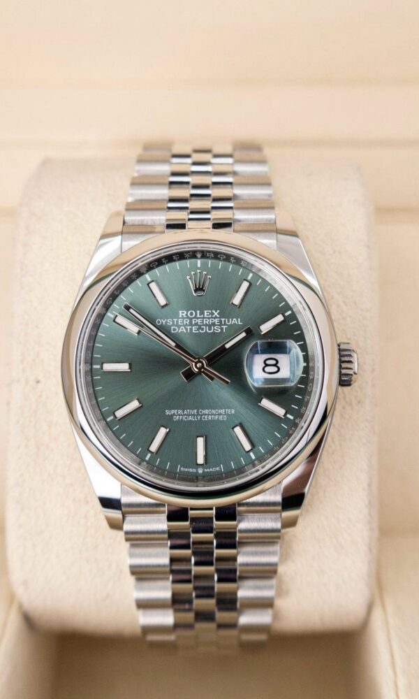 Đồng hồ Rolex Datejust 278240 Thép Mặt xanh lá 31mm