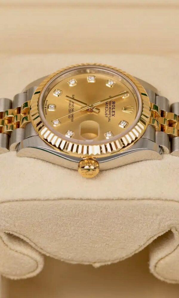 Đồng Hồ Rolex Datejust 278273 Vàng/thép Mặt Champagne 31mm
