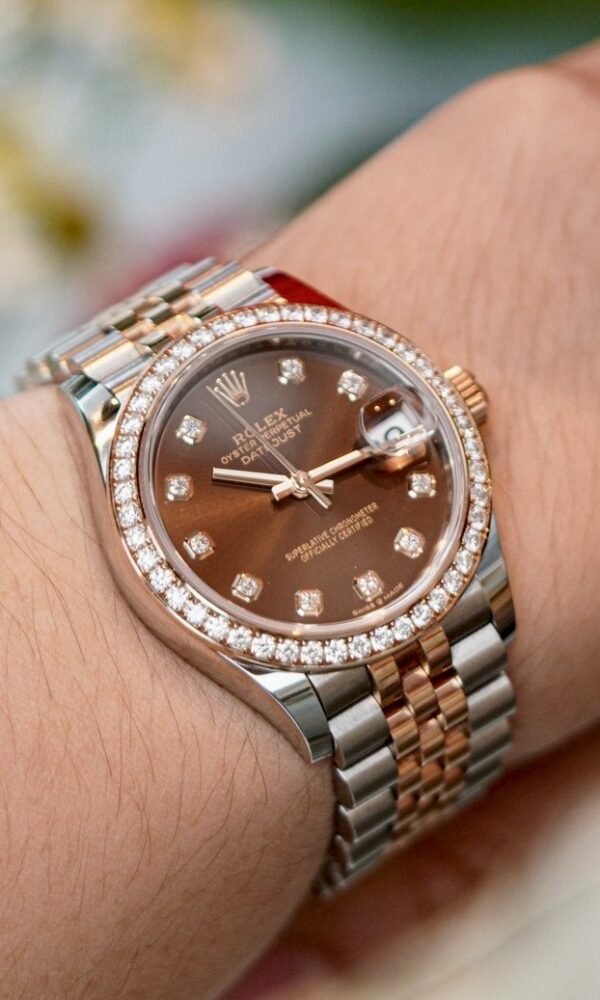 Đồng hồ Rolex Datejust 278381RBR Mặt Chocolate 31mm