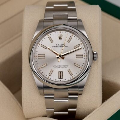 Đồng hồ Rolex Oyster Perpetual 134300 Thép Mặt số bạc 41mm