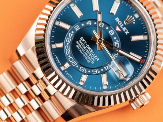 Đồng hồ Rolex Sky Dweller 336935 Mặt xanh Dây Jubilee 42mm