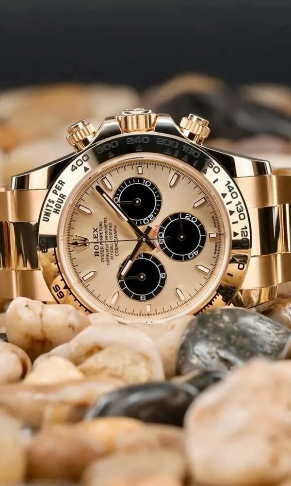 Đồng hồ Rolex Cosmograph Daytona 126508 Mặt Panda Champagne 40mm